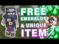 FREE Emeralds & A UNIQUE ITEM | In Your Town ► Minecraft Dungeons