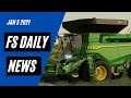 FS DAILY NEWS!! John Deere X9, John Deere W260 , Plus Big Buds | Farming Simulator 19
