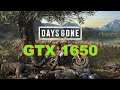 GTX 1650 | Days Gone | BENCHMARK