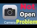 How To Fix Camera Not Open Problem Solve in iPhone