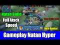 Natan Best Build 2021 Natan Full Build Attack Speed Gameplay Natan Brutal Damage!!! Mobile Legends