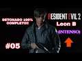 Resident Evil 2 REMAKE - Leon B (INTENSO) - (DETONADO 100% COMPLETO) #05 - PS4 - #RESIDENTEVIL2