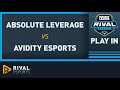Rival Series NA Play-In | Absolute Leverage vs Avidity Esports