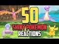 50 EPIC Shiny Pokemon Reactions! Pokemon Let's Go Pikachu & Eevee Shiny Montage