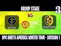 EG vs Black N Yellow Game 3 | Bo3 | Group Stage DPC NA Division 1 Winter Tour 2021-22 ESL ONE