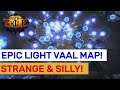 EPIC Light Animation Map! Strange Vaal Map Effect? | POE Delirium