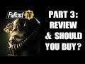 Fallout 76 PS4 Gameplay Part 3: My Review & Should You Buy?