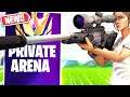 Going OFF in a STACKED ARENA *CRAZY* - ROKE FORTNITE BATTLE ROYALE