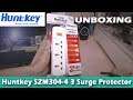 Huntkey SZM304-4 3 Sockets Surge Protector Unboxing + Test