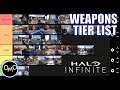 My Halo Infinite Multiplayer Weapons Tier List