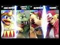 Super Smash Bros Ultimate Amiibo Fights – Request #16707 Dedede vs K Rool vs Bowser vs Terry