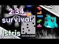2:34 Jstris Survival - Wumbo