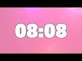 8 MINUTES AND 8 SECONDS TIMER COUNTDOWN [488 seconds - 8:08]