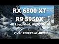 Battlefield™ V | 4K Benchmark | RX 6800 XT | R9 5950X