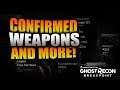 Ghost Recon Breakpoint - CONFIRMED Weapons, Attachments, And Gear!