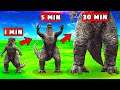 GODZILLA 2021 GROWS EVERY MINUTE! Garry's Mod Sandbox!