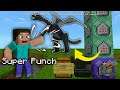How to get a Super Punch Power in Minecraft using Command Block Tricks