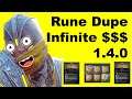 Infinite $$$ 1.4.0 Valhalla, Rune Duplication with Hel's Scythe in the Oskoreia Festival #valhalla