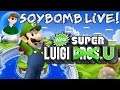 LUIGI NOT AFRAID!! | New Super Luigi U (Wii U) - Part 1 | SoyBomb LIVE!