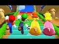 Mario Party 9 - Step it Up - Mario vs Luigi vs Peach vs Daisy (Master Difficulty)