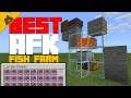 Minecraft AFK Fish Farm Tutorial 1.16 + BEDROCK with TREASURE!