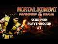 Mortal Kombat: Defenders of the Realm - Scorpion Playthrough #1