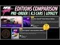 NFS Heat EDITIONS COMPARISON Pre-Order, Loyalty, K.S Cars, Standard, Deluxe, EA Access + Ultimate