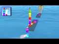 Stack Rider  🚴🏻‍♂️🏐🏄‍♂️ Gameplay All Levels iOS,Android Walkthrough Mobile Game Max Level Videos