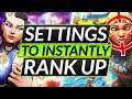 These Settings Make You RANK UP INSTANTLY - Valorant Guide
