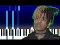 XXXTENTACION - The Interlude That Never Ends (Piano Tutorial)