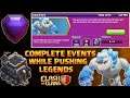 🔥COMPLETE EVENT WHILE PUSHING🔥|| 🥶LET's HIT LEGEND WITH ICE GOLEM🥶