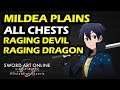 Mildea Plains: All Treasure Chest Locations | Raging Devil, Raging Dragon | Sword Art Online
