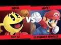 Smash at the Paramount SSBU - DA | Sinji (Pac-Man) Vs. T1 | ANTi (Mario) Ultimate Tournament Top 32