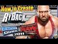 WWE How to Create Ryback SvR 2011 PSP/PS2/PPSSPP