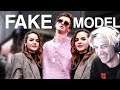 xQc Reacts to We faked a model to the top of London fashion week | xQcOW