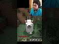 Ayush More saw GOAT for 1st Time in Minecraft! #shorts #minecraft