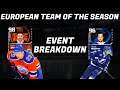 EUROPEAN TOTS EVENT BREAKDOWN | NHL 21