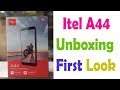 Itel A44 Unboxing & First Look & Fingerprint Sensor Test