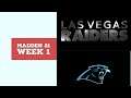 Madden 21 - Week 01 - Las Vegas Raiders vs Carolina Panthers - Simulation Nation