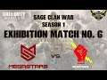 Megastars Esports VS  Resistance | :fire: Exhibition Match :fire: | SAGE CLAN WAR | !dono