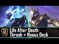 Nasus & Thresh vs. Ezreal & Draven | Runeterra Deck Gameplay [DE]