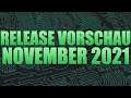 Release Vorschau - November 2021