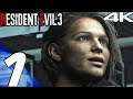 RESIDENT EVIL 3 Remake - Gameplay Walkthrough Part 1 - Prologue (4K 60FPS)