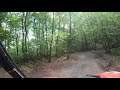 Riding a Can-Am Maverick Trail 800 DPS at Anthracite Outdoor Adventure Area