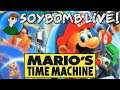 TIME TRAVEL! - Mario's Time Machine (SNES) | SoyBomb LIVE!