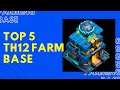 Town Hall 12 Farming Base With Copy Link | TH12 Farm Base Design Layout | Clash of Clans