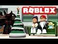 WE WHERE HAUNTED BY A CHRISTMAS GHOST - ROBLOX Christmas Eve Story!