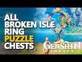 Broken Isle Ring Puzzle Genshin Impact Harpastum Chests