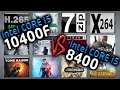 Intel i5 10400F vs Intel i5 8400 Benchmarks β 15 Tests π₯