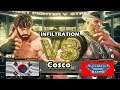 SFV 👊 INFILTRATION85 (Ryu Grand Master) VS Cosco_ (G Ultimate Grand Master)
